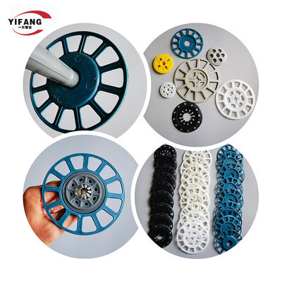 غسالات عازلة بلاستيكية مقاومة للحرارة يمكن ارتداؤها 80 مم 100 مم 120 مم ضياء