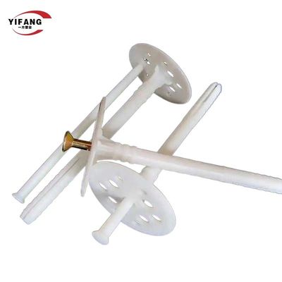 مسامير مرساة بلاستيكية PP PE ، نايلون جدار التوصيل نمط الرداء الأحمر الصغير