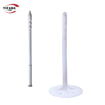 جدار رمادي Pp مادة 50 مم مراسي عازلة بلاستيكية