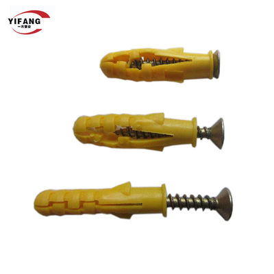 12 * 60 خرسانة عازلة للحائط البلاستيكي سدادة مرساة