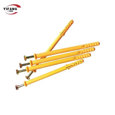 سمكة صفراء زرقاء مثل البلاستيك التوسع مرساة دريوال المقابس القياسية المشتركة