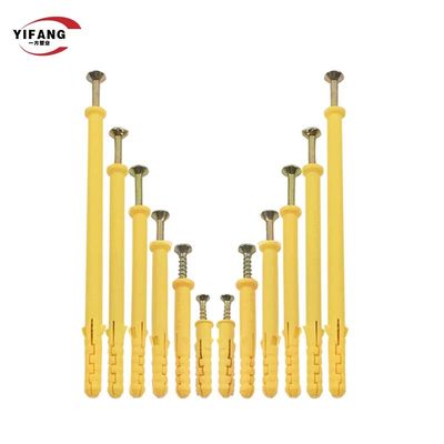 دائم المراسي المسمار الطوب ، رئيس غاطسة البلاستيك جوفاء الجدار التوصيل