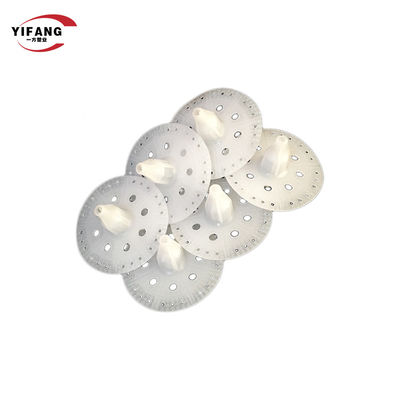 47 مم 50 مم HDPE الجدار العازل المراسي وتد مع المسامير البلاستيكية