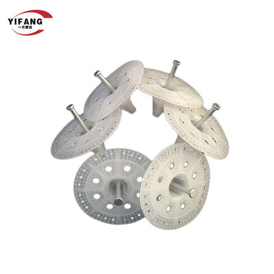 مراسي عازلة للحائط من البلاستيك 47 مم مثبتة للجدار المكشوف