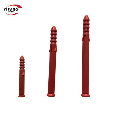 6 * 30 8 * 80 10 * 50 مسمار تثبيت عازل بلاستيكي لتزيين المباني