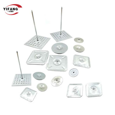 الصلب الذاتي Ansi العزل دبوس تثبيت الصوف الصخري لنظام العزل