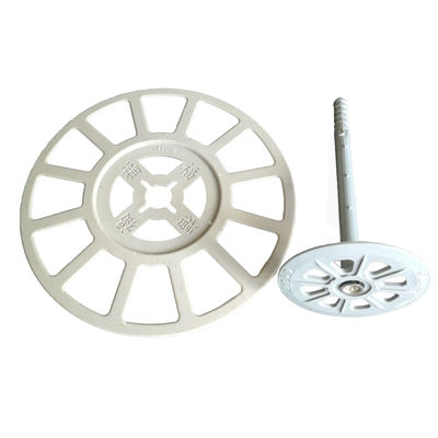 PP 80mm طول المراسي العزل البلاستيك مع مسمار