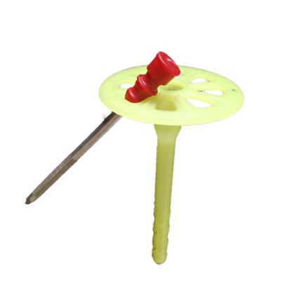 55 مم قرص بناء الجدار المثبتات 8x95mm المراسي البلاستيكية العازلة