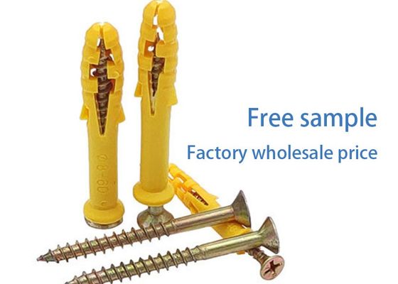 المراسي البلاستيكية القياسية ISO العازلة للحائط النايلون